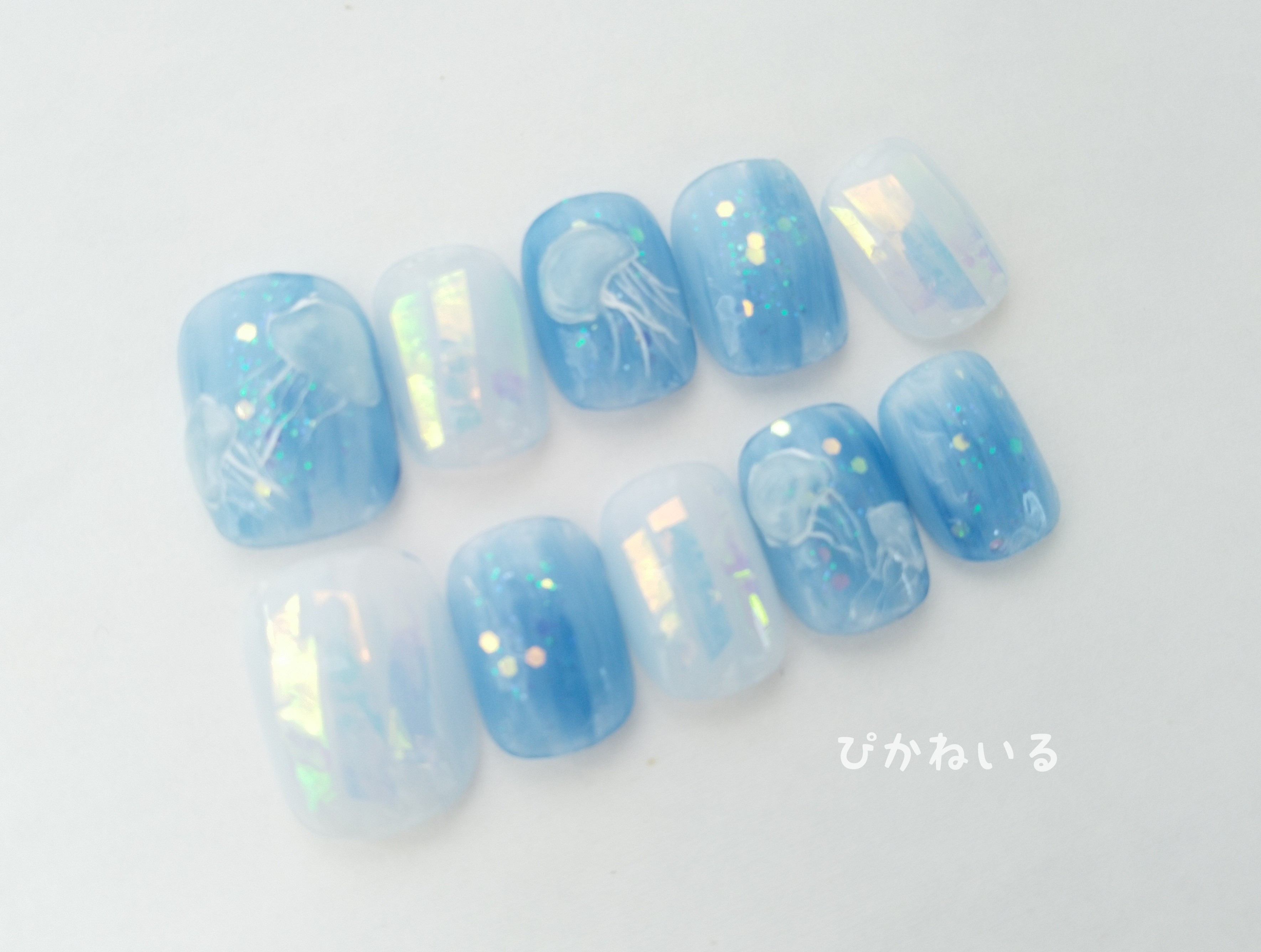 【海月】オーダーネイルチップ 【海月】オーダーネイルチップ