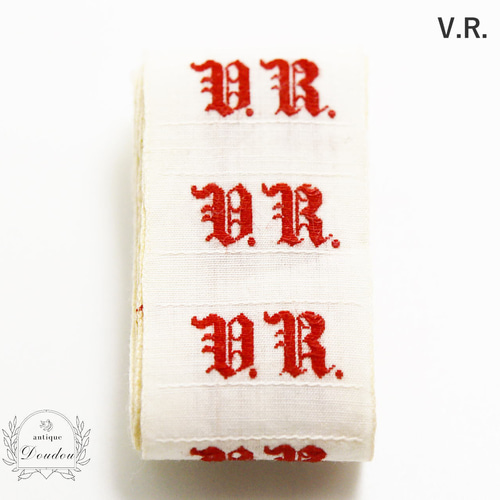 アンティーク イニシャルテープ ドイツ文字/フラクトゥール/髭文字№2