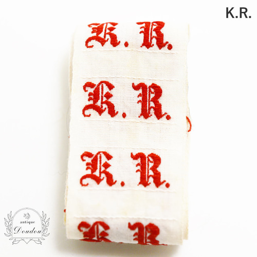 アンティーク イニシャルテープ ドイツ文字/フラクトゥール/髭文字№2