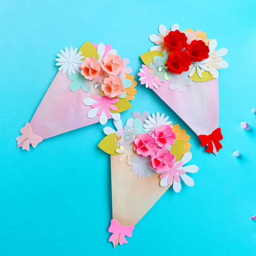 アルバム飾り　カーネーション　オーダー受付中です(^○^) Sugar Bouquet ~Maiden's Eternal Longing~ JSK IV & Ribbon