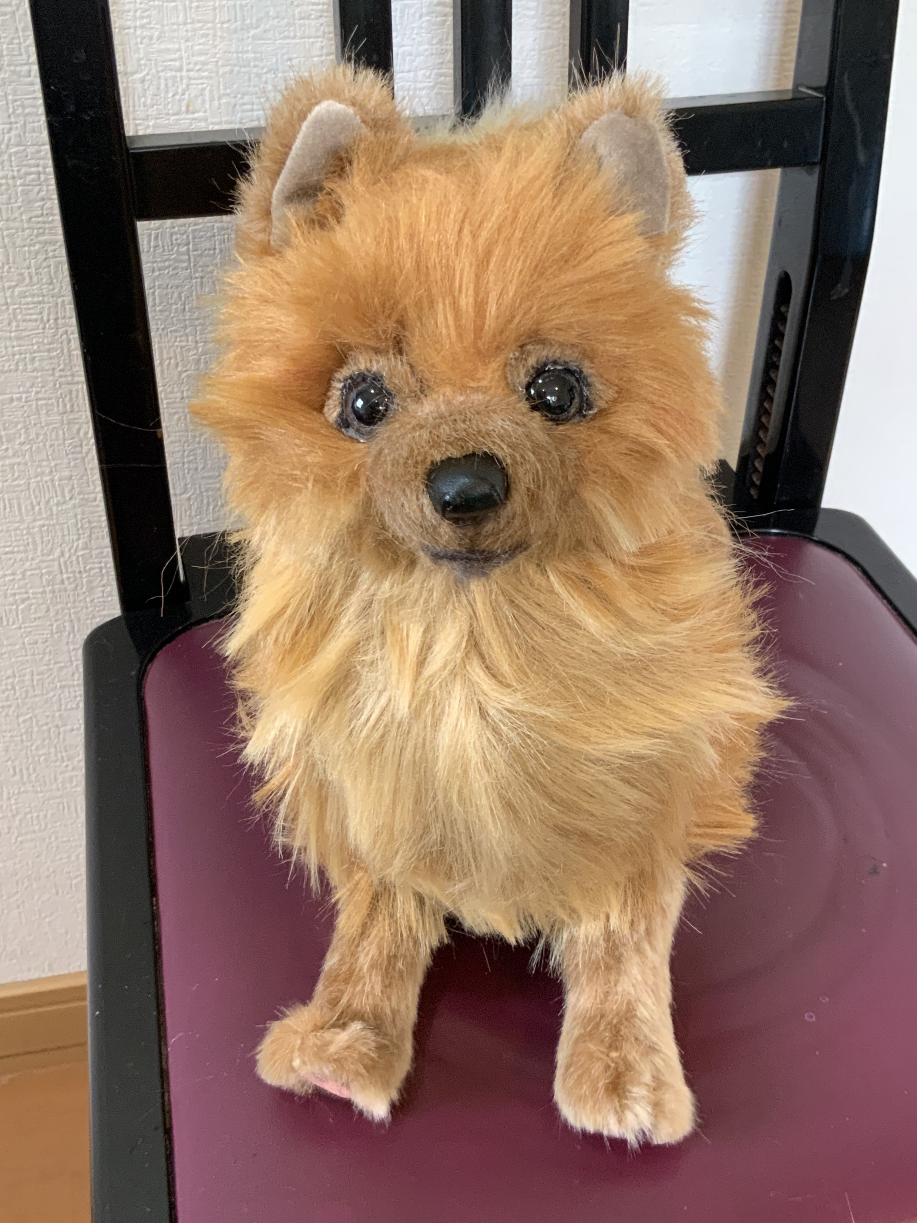 ポメラニアンのぬいぐるみ