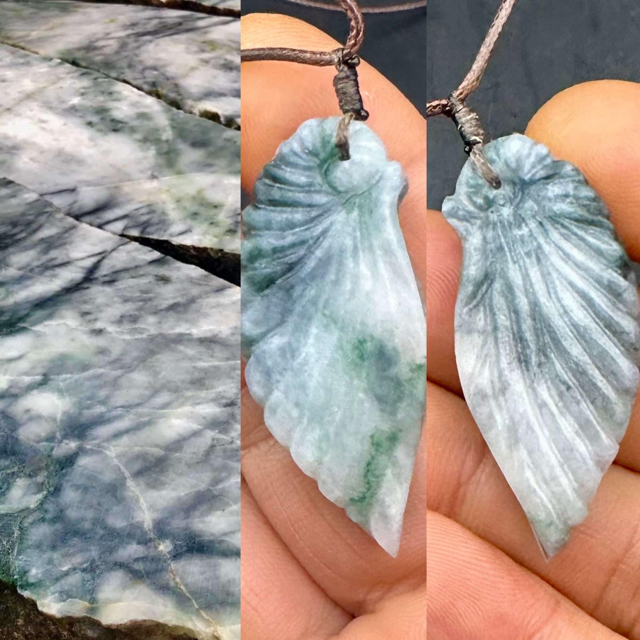 2025.4.25天使貝　糸魚川最上級極品ロウカン氷翡翠