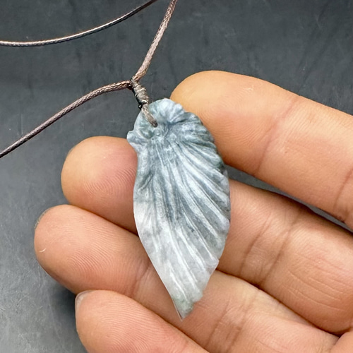 2025.4.25天使貝　糸魚川最上級極品ロウカン氷翡翠 2025.4.25天使貝 糸魚川最上級極品ロウカン氷翡翠 ネックレス