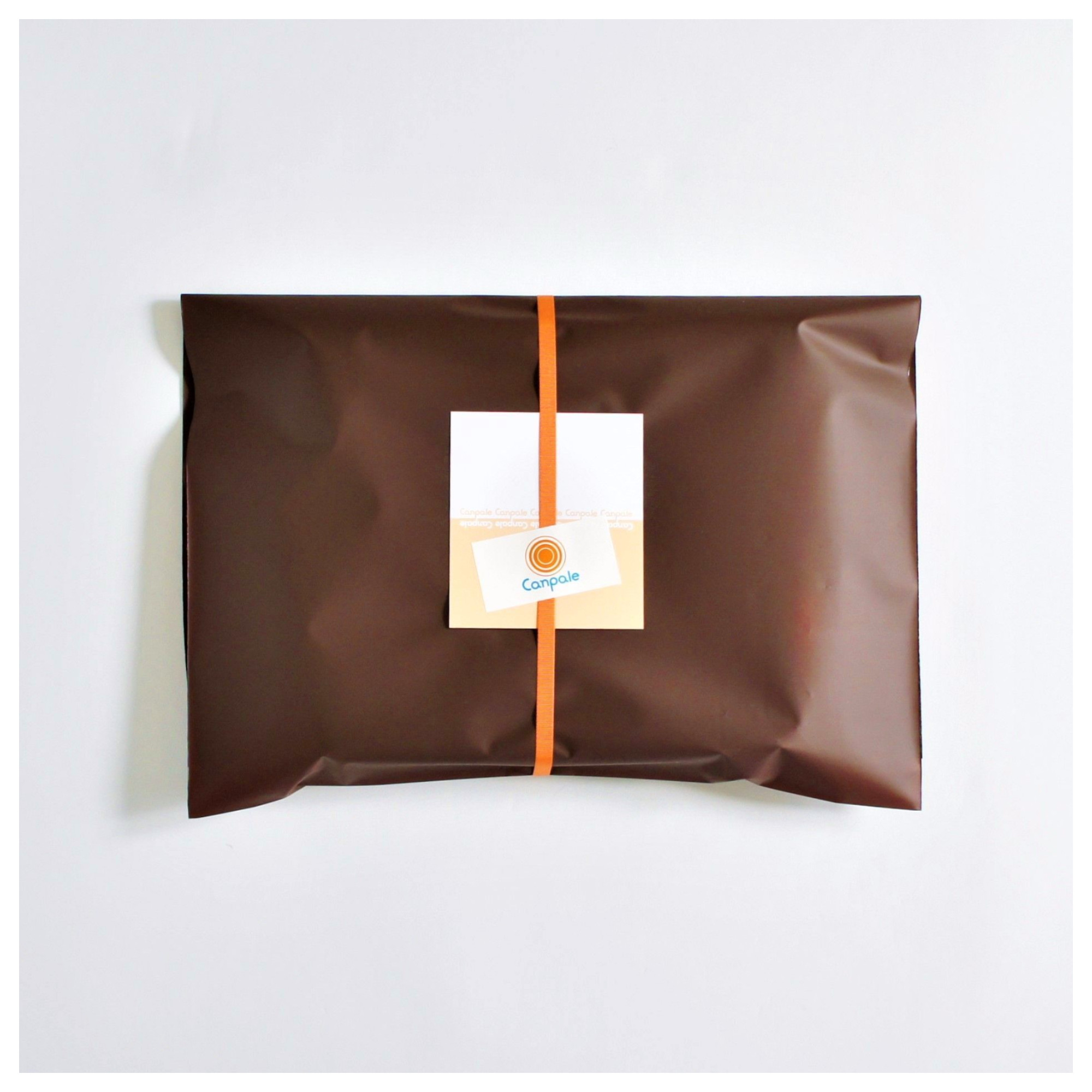 ”人気バッグ2点セット” PVCのスクエアサコッシュ（グレー）と帆布のペーパーバッグトート（ペールグリーン）《受注制作》