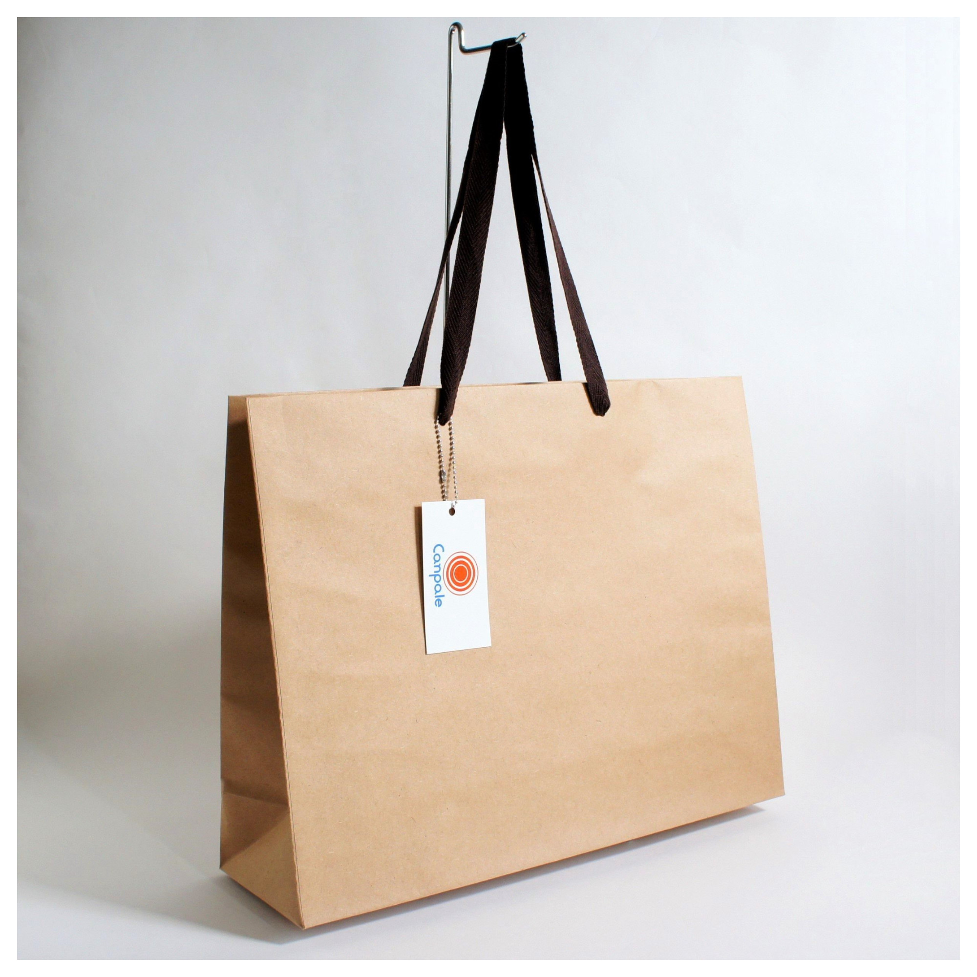 ”人気バッグ2点セット” PVCのスクエアサコッシュ（グレー）と帆布のペーパーバッグトート（ペールグリーン）《受注制作》