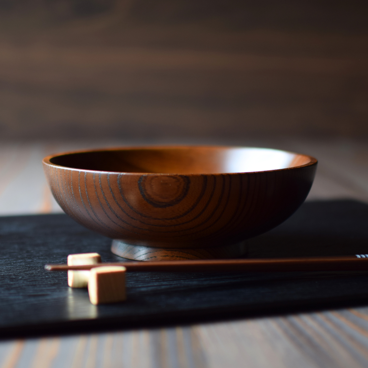 木の器 『穏やかな日々に寄り添う器』けやきの漆の多用鉢（多用丼）和食器 茶系色