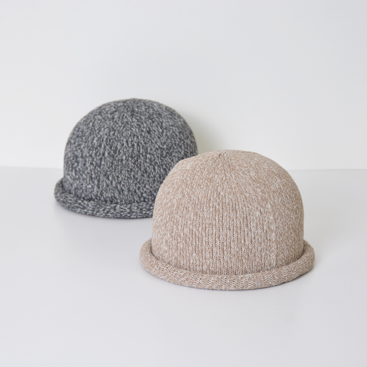 通気性抜群！コロンとしたフォルムがかわいい～和紙ニット帽