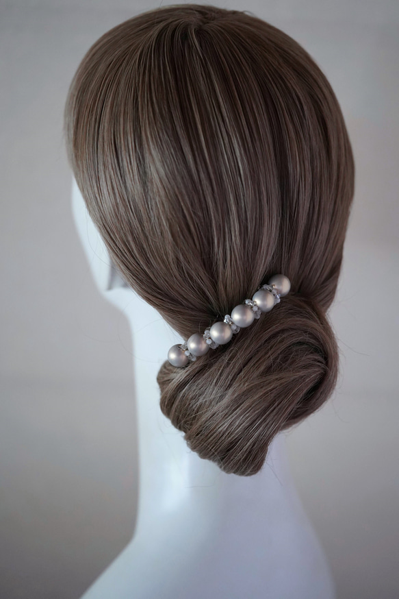 【Orinuvaセレクト】七五三ママ・結婚式参列におすすめ -minamo- (hair comb) 5枚目の画像