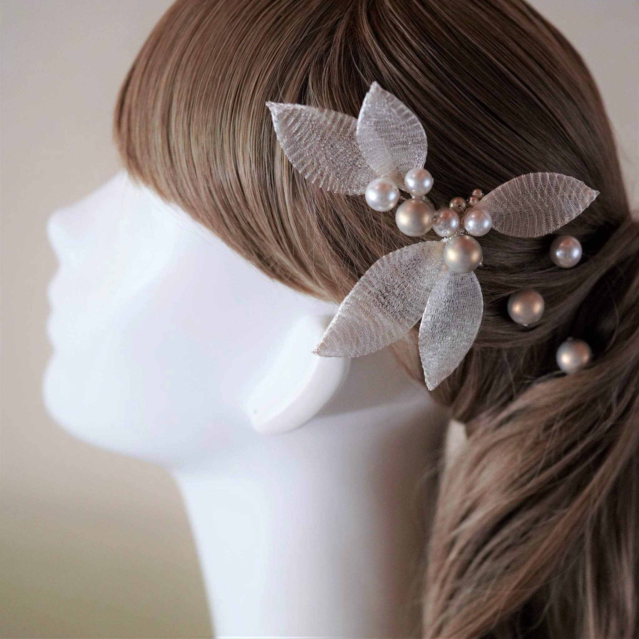 ～fairy (platinum)ーハレの日髪飾り