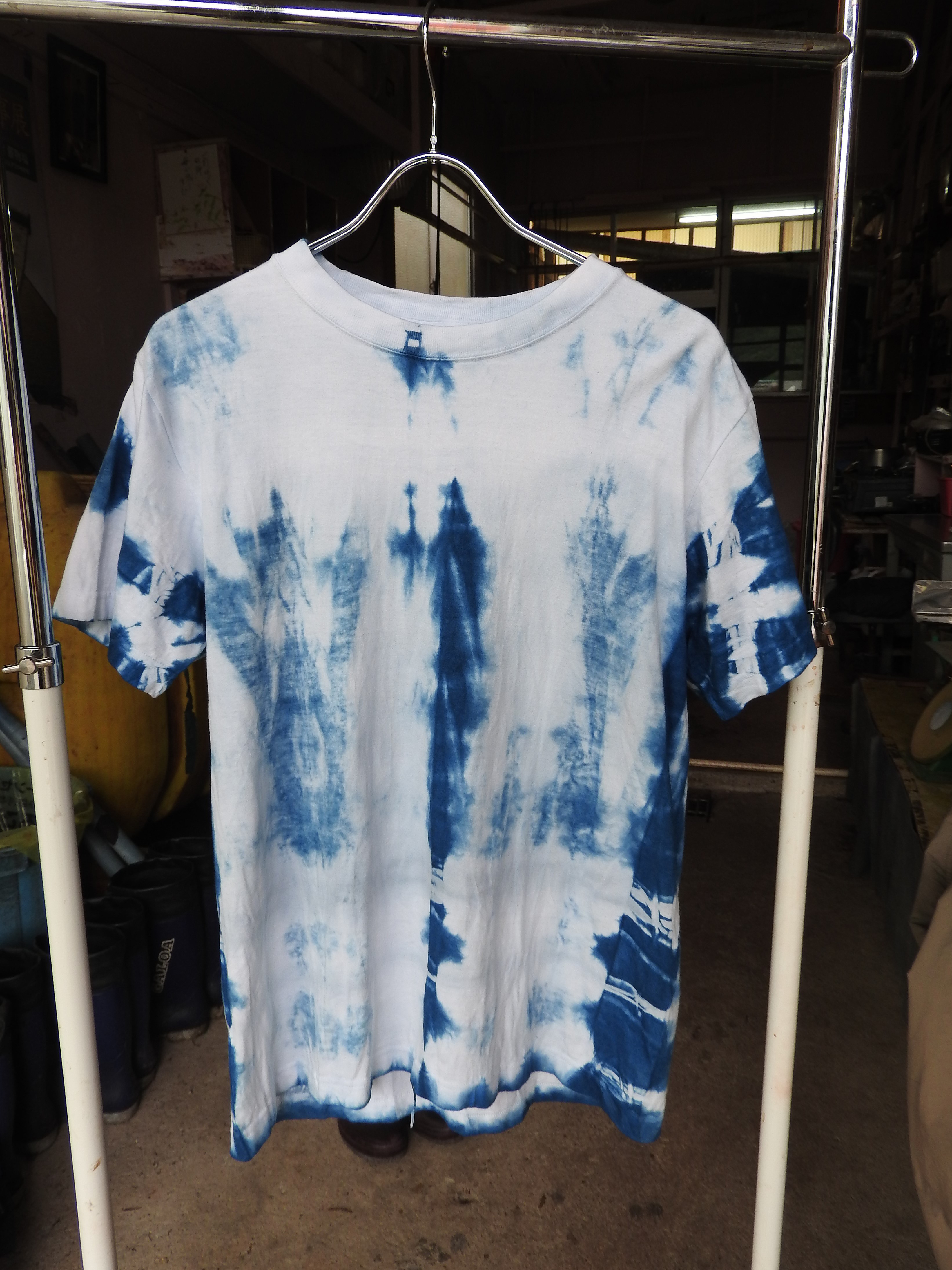 奄美泥藍染めTシャツ