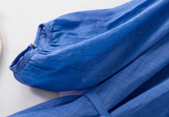 夏.薄手ワンピース/半袖スカート/ゆったりなドレス 7枚目の画像