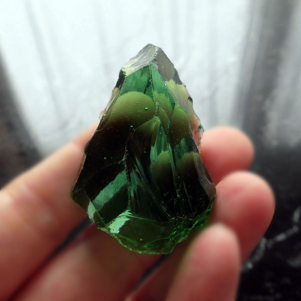 【泡入り】アンダラクリスタル エメラルドシフト シエラネバダ｜原石・鉱物｜ハンドメイド素材 × ひんやり2025