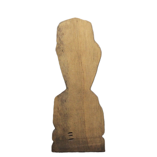 護法神(15cm gh7504) 仏像 円空仏 摸刻 木彫 彫刻 円空工房クリーマ店