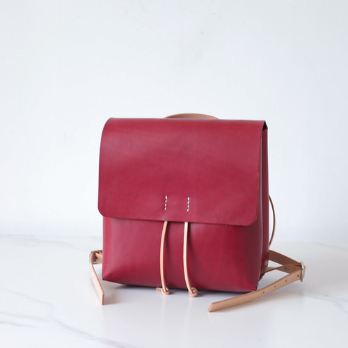 ＊TANGENT LINEAR 牛革手作りリュックサックレザーバックパック＊ 牛革手作りリュックサックレザーバックパック リュック・バックパック