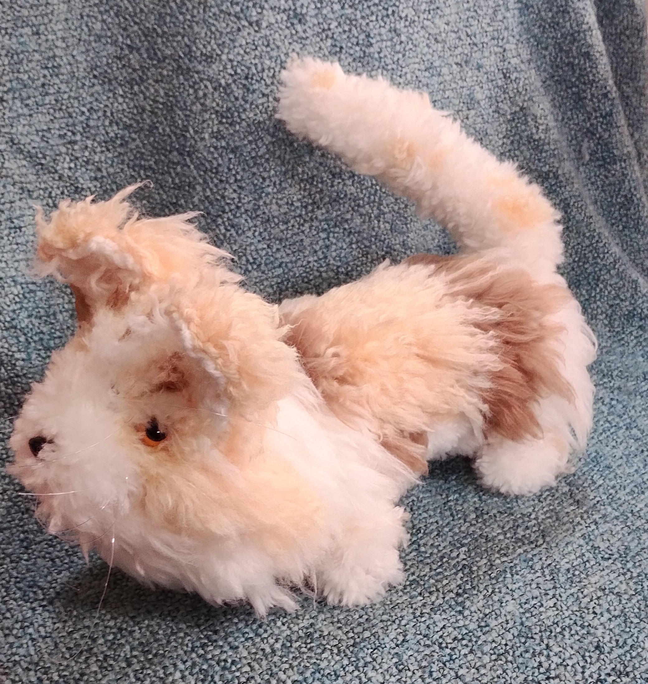 【受注制作】編みぐるみハチワレ猫