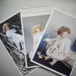 ドール服の型紙 人形服ドレス ドールハウス アンティークドール ビスク