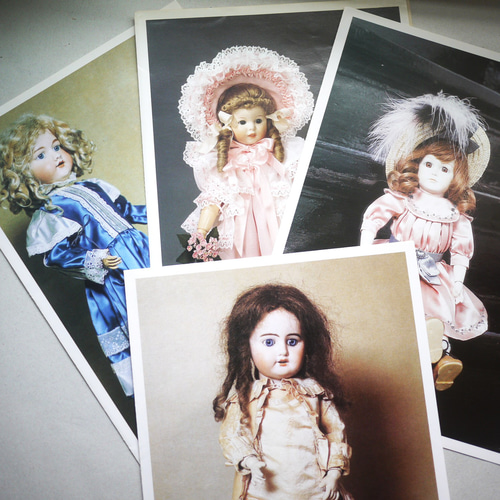 ドール服の型紙 人形服ドレス ドールハウス アンティークドール ビスク