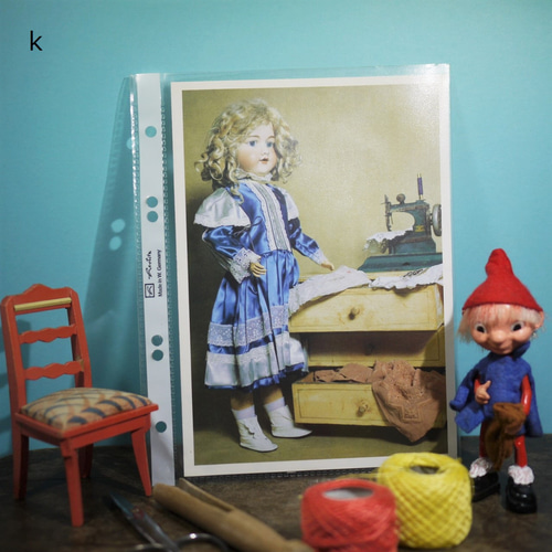 ドール服の型紙 人形服ドレス ドールハウス アンティークドール ビスク