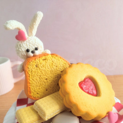 クレイケーキ＊ふわふわバニーのスイート♡イースターケーキ 10枚目の画像