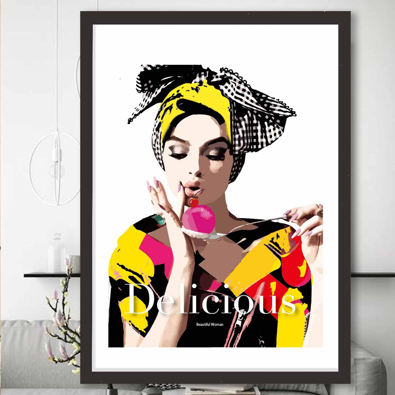 ガールズポップ　お気に入り9600件突破　イラスト　ポスター　アートポスター　アート/sei検索新着順　3420