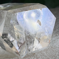 コパー（銅）内包　レインボー　クリスタル　水晶　ポイント　ポリッシュ　原石 9枚目の画像