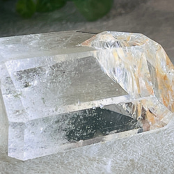 コパー（銅）内包　レインボー　クリスタル　水晶　ポイント　ポリッシュ　原石 12枚目の画像