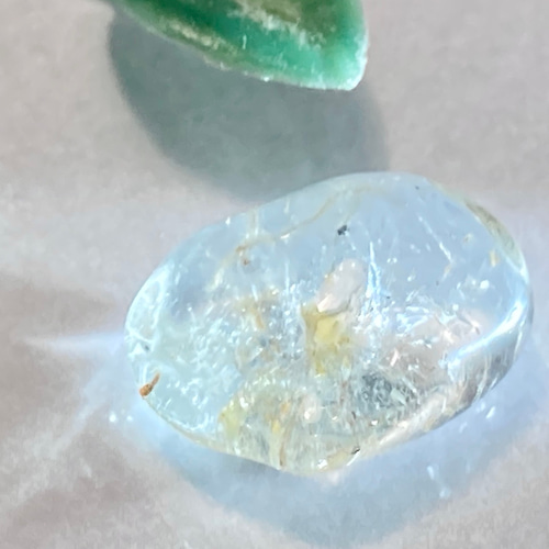 幸運を引き寄せる°⌖꙳ スカイ ブルー トパーズ 原石 タンブル その他