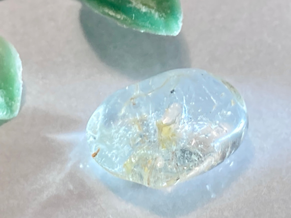 幸運を引き寄せる°⌖꙳ スカイ ブルー トパーズ 原石 タンブル その他