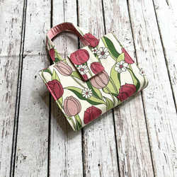 北欧フルレットくすみピンク　レビューブックカバー　オーダーページ 北欧フルレットくすみピンク レビューブックカバー オーダーページ