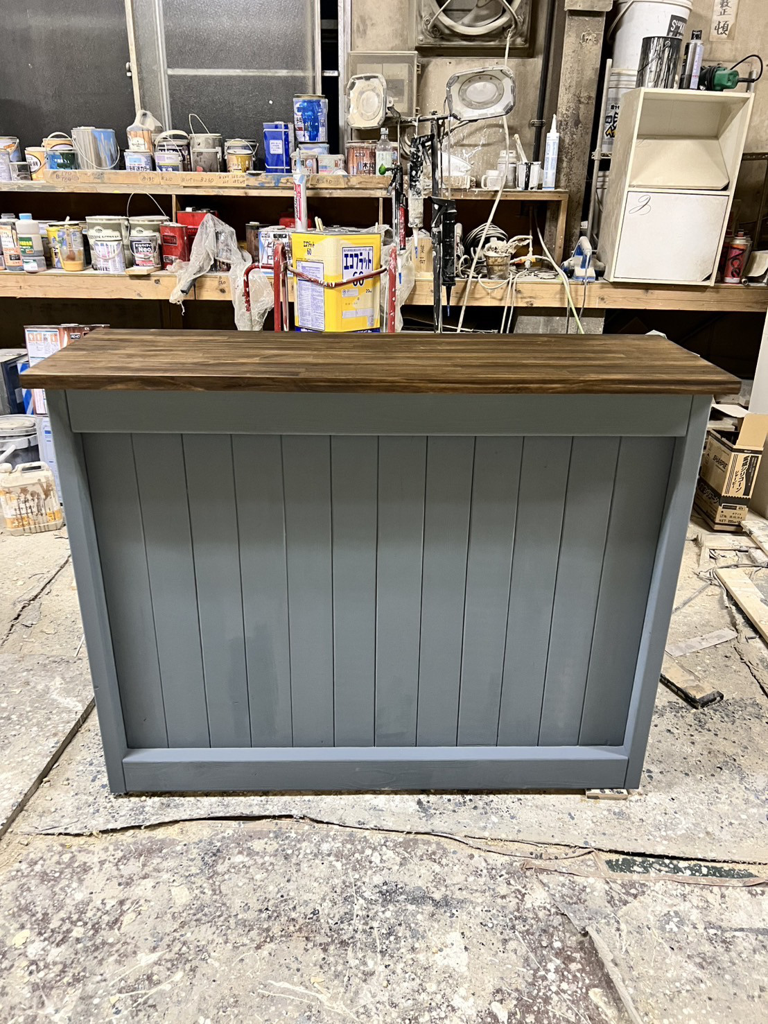 キッチンカウンター　　レジカウンター