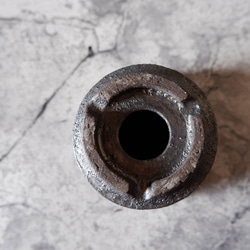 3.5号窯変黒鉢039　塊根植物　多肉植物　盆栽　植木鉢　作家鉢　鉢皿　沖縄 7枚目の画像