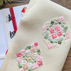 日本刺繍の額装（牡丹-9）(F2005) その他アート 刺繡アトリエ nao 通販