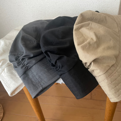 軽やかハット　ブラック 10枚目の画像