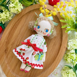ほのぼのドールほのちゃん ミナペルホネン ドールチャーム 布
