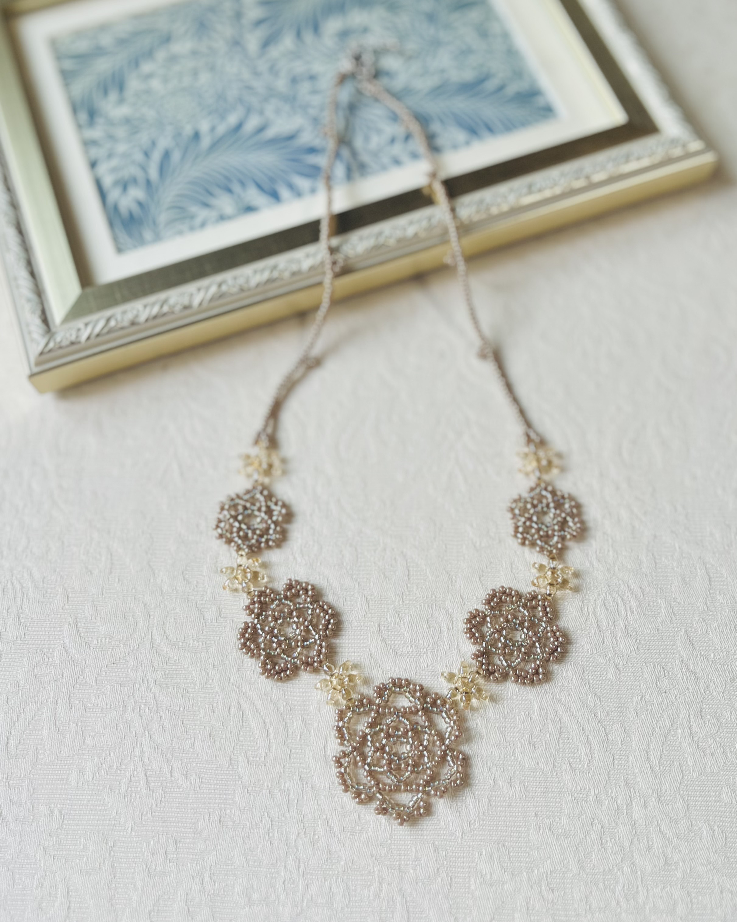 lace flower 〜milk tea〜