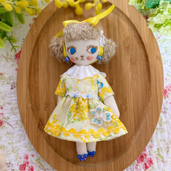 ほのぼのドールほのちゃん ミナペルホネン ドールチャーム 布