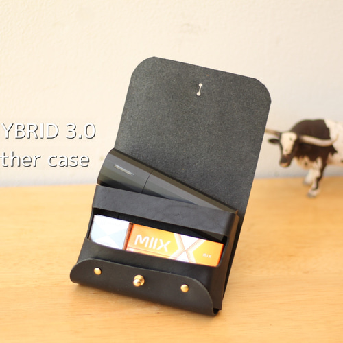lil HYBRID3.0 本革ケース ブラック ＊＊プレゼントに、自分用に