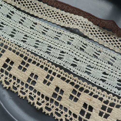 SALE フランス 6点 アンティークレースセットa C1031 レース vmt