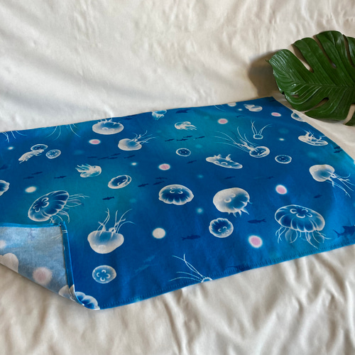 オーダーOK】入園入学大きいランチョンマット(40×60㎝)☆待望のくらげ