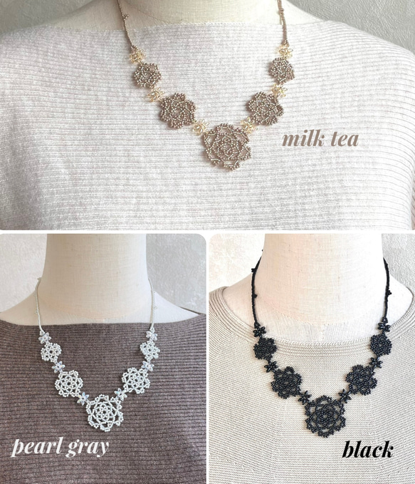 lace flower 〜black〜 3枚目の画像