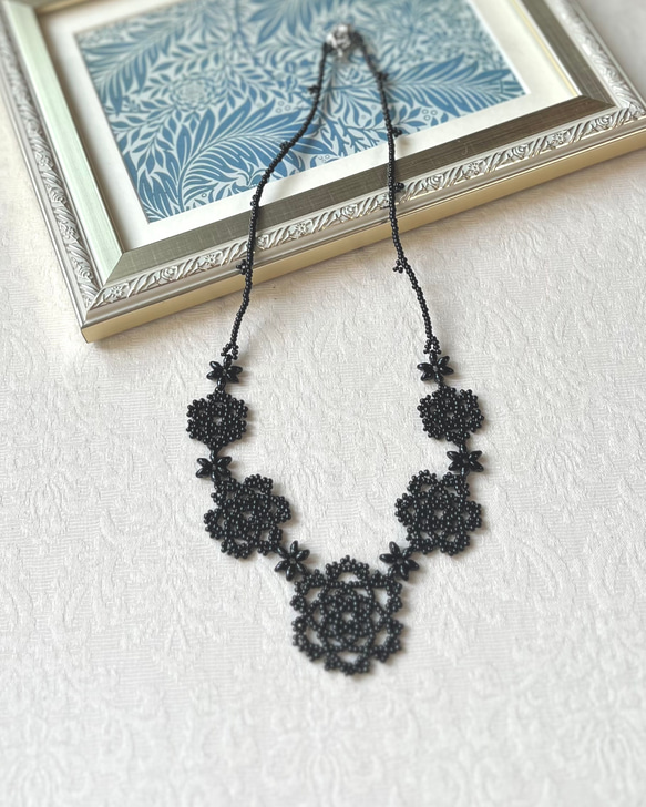 lace flower 〜black〜 1枚目の画像