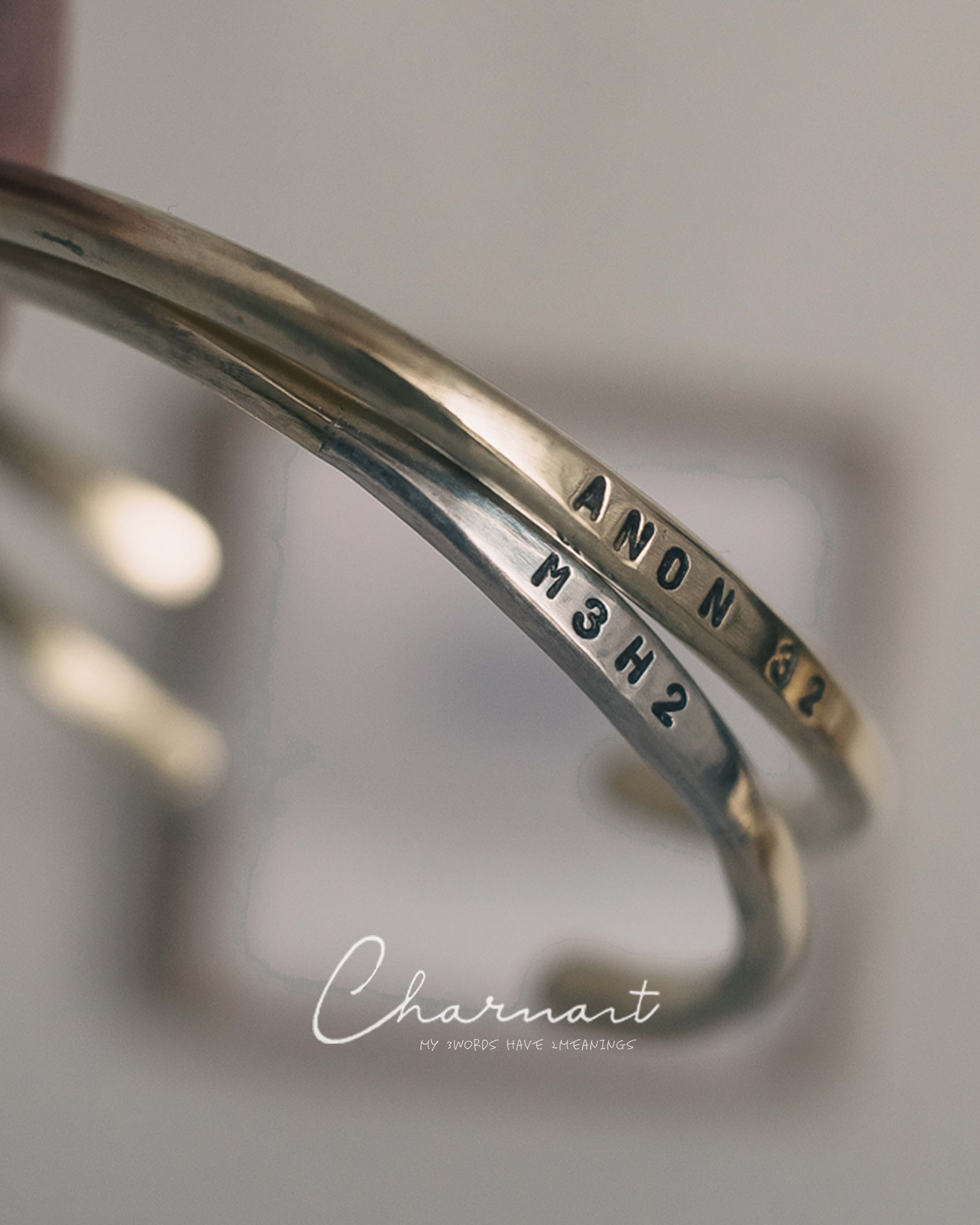 名入れ可能｜ペアで育てる真鍮バングルセット｜ギフト・記念日に【正規品】