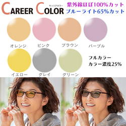一点もの現品限り《アセテート素材＋チタン素材》八角形シルエットのレトロ眼鏡｜クリア×ゴールド 10枚目の画像