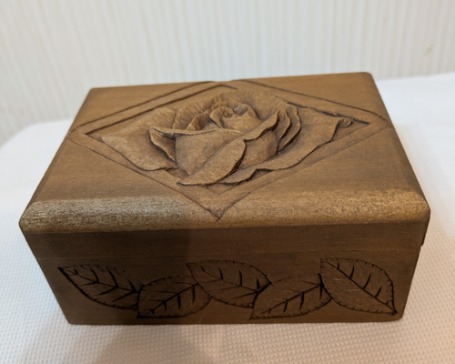 薔薇彫金　大須賀選　共箱有り 木彫りの小箱 1ばら 2のばら その他ケース Yuyomake0120 通販