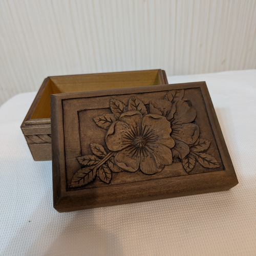 薔薇彫金　大須賀選　共箱有り 木彫りの小箱 1ばら 2のばら その他ケース Yuyomake0120 通販