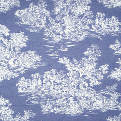 国内発送【幅138㎝×100㎝フランス買付】ワイド幅 ★弱しわ加工★TOILE DE JOUY 5枚目の画像