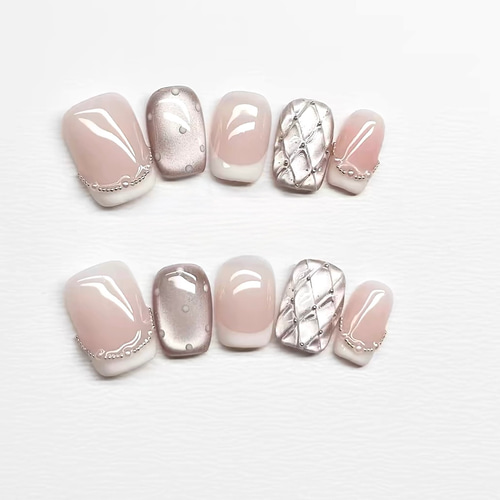 CHANEL NAILSINCなどネイル ２２本セット 春/オールシーズン/デート/ハンド/シンプル - J.chou-chou.NAILの