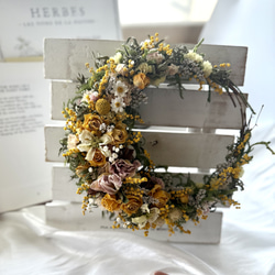 森の中のクリスマスリース プリザーブドフラワー Atelier sol daisy