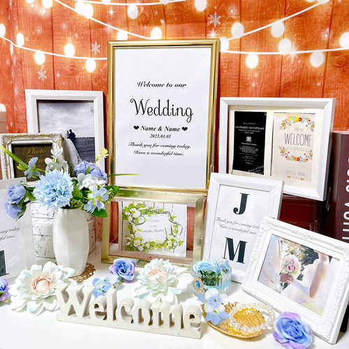 お色変更可♡追加料金不要 ウェルカムスペース 結婚式 まとめ売り