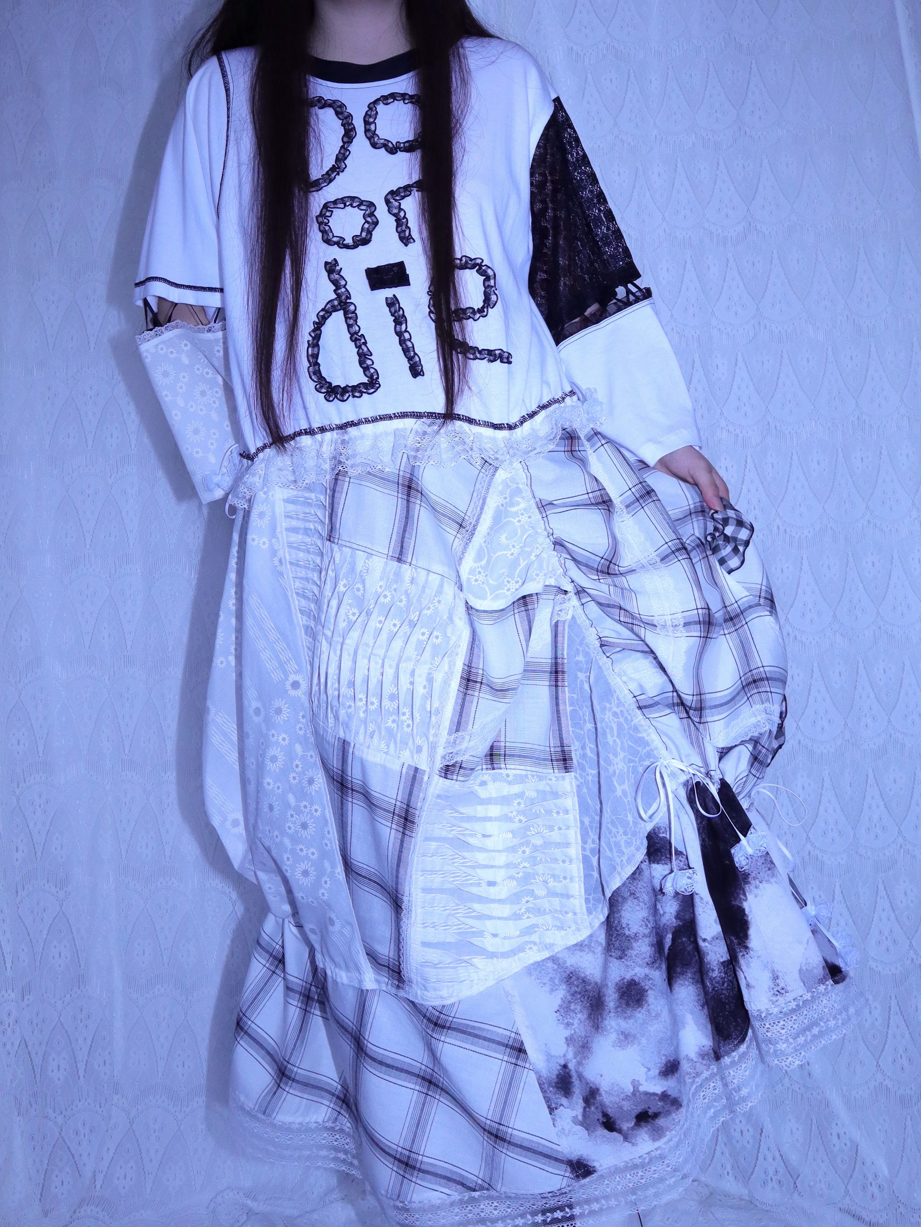 Do or dieデザイン4wayワンピース5008WH meikeiin ハンドメイド